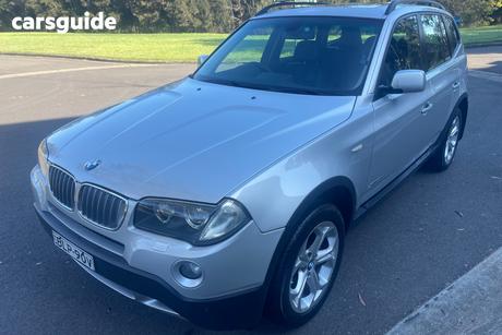 Silver 2008 BMW X3 Wagon 2.0D