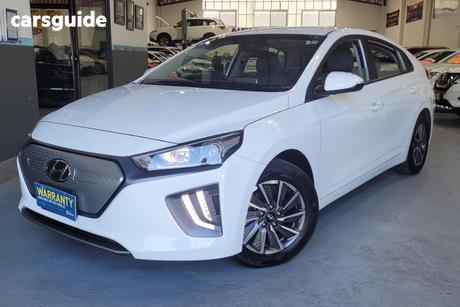 White 2021 Hyundai Ioniq Hatchback Electric Elite