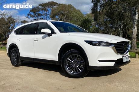 White 2021 Mazda CX-8 Wagon Sport (Awd)