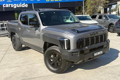 Grey 2025 Kia Tasman Double Cab Pick Up X-Pro (4X4) (0.9T) Bdy Fender