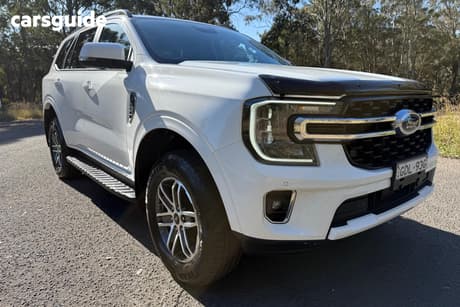 White 2025 Ford Everest Wagon Trend (4Wd)