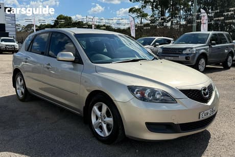 Gold 2008 Mazda 3 Sedan Maxx