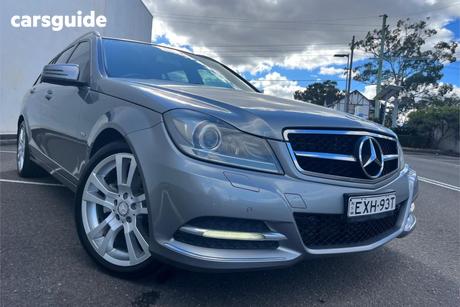 Silver 2011 Mercedes-Benz C250 Wagon Cdi Avantgarde Be