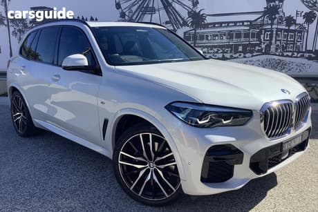 White 2022 BMW X5 Wagon Xdrive30D M Sport