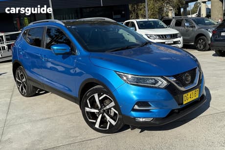 Blue 2018 Nissan Qashqai Wagon Ti