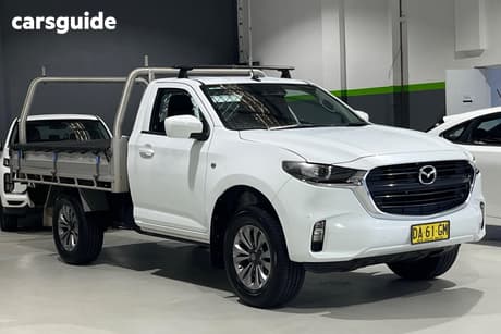 White 2021 Mazda BT-50 Dual Cab Chassis Xt (4X2)