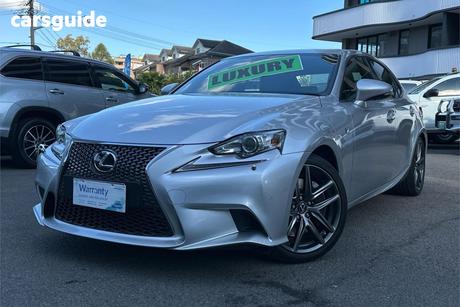 Silver 2015 Lexus IS350 Sedan F Sport