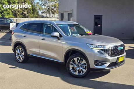 Grey 2024 GWM Haval H6 Wagon Ultra Hybrid
