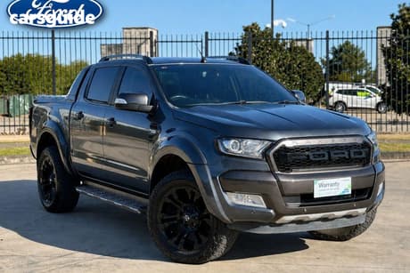 Grey 2016 Ford Ranger Dual Cab Pick-up Wildtrak 3.2 (4X4)