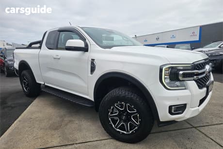 White 2023 Ford Ranger Double Cab Pick Up Xlt 2.0 (4X4)