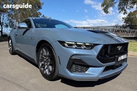 Blue 2025 Ford Mustang Fastback Gt 5.0 V8