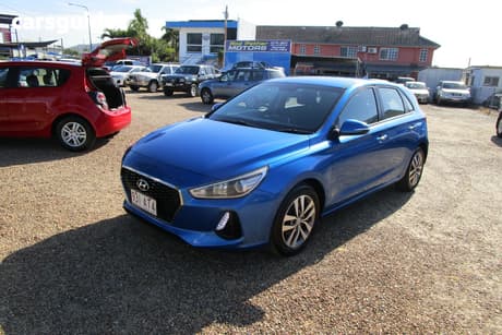 Blue 2018 Hyundai I30 Hatchback Active