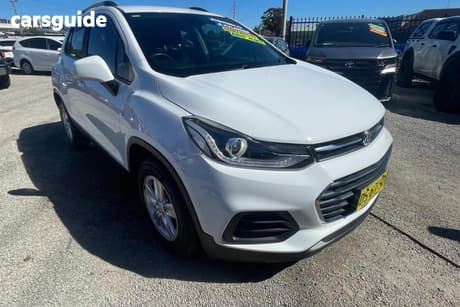 White 2018 Holden Trax Wagon Ls