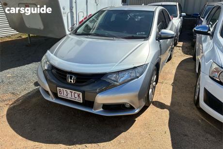 Silver 2013 Honda Civic Hatchback Dti-S