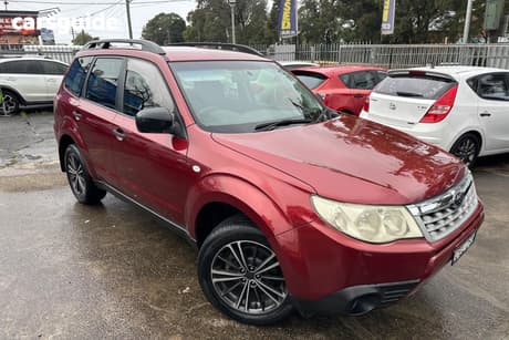 Red 2011 Subaru Forester SUV X MY12