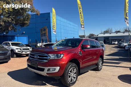 Red 2020 Ford Everest Wagon Trend (4Wd 7 Seat)