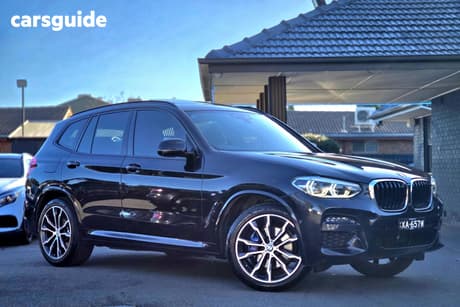 Black 2019 BMW X3 Wagon Xdrive30I
