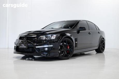 Black 2010 HSV Clubsport Sedan R8 E2 SERIES