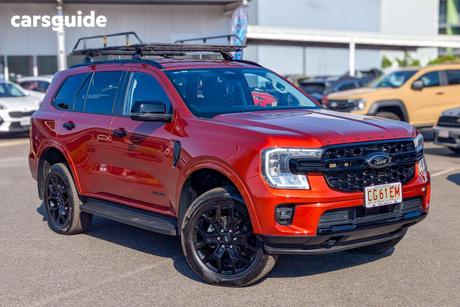 Red 2023 Ford Everest Wagon Sport (4X4)