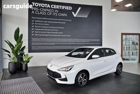 White 2025 MG MG3 Hatchback Excite Hybrid+