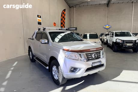 Silver 2015 Nissan Navara Dual Cab Utility St (4X4)