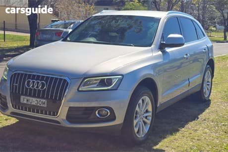 Silver 2015 Audi Q5 Wagon 2.0 Tfsi Quattro