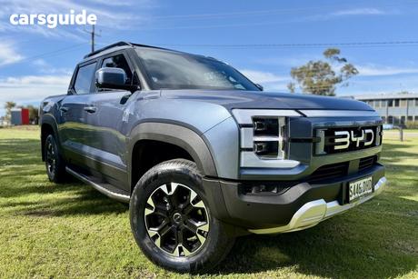 Blue 2025 BYD Shark 6 Dual Cab Utility Dual Motor Premium