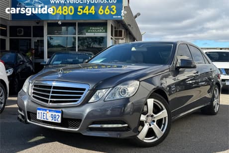 Grey 2011 Mercedes-Benz E250 Sedan Cgi Avantgarde
