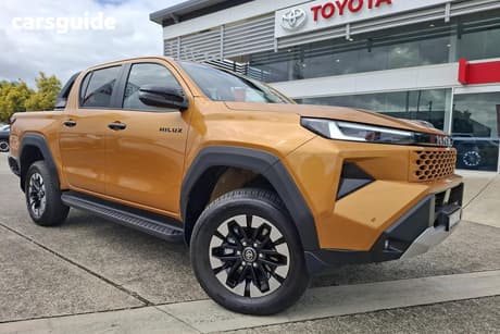 Yellow 2025 Toyota Hilux Double Cab Pick Up Sr5 (4X4)