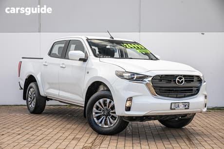 White 2023 Mazda BT-50 Dual Cab Pick-up Xt (4X2)