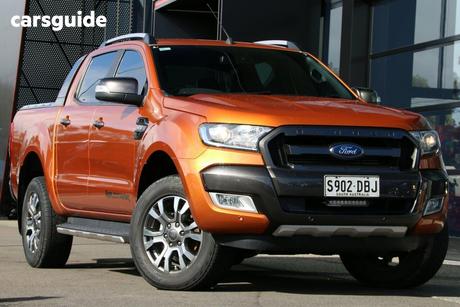 Orange 2017 Ford Ranger Dual Cab Pick-up Wildtrak 3.2 (4X4)