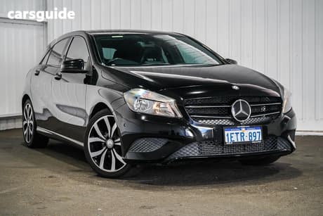 Black 2014 Mercedes-Benz A180 Hatchback Be