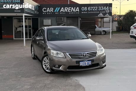 Brown 2011 Toyota Aurion Sedan Presara