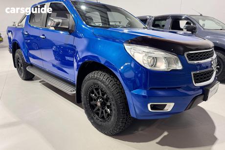 Blue 2015 Holden Colorado Ute Tray LTZ (4X4) RG MY16