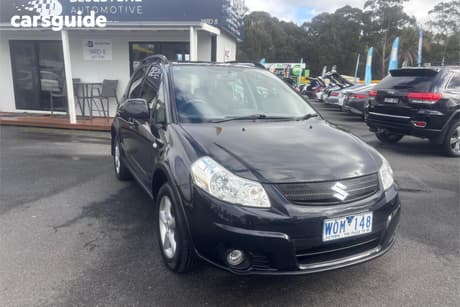 Black 2008 Suzuki SX4 Hatchback