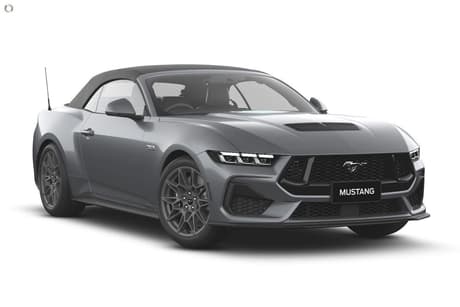 Grey 2025 Ford Mustang Convertible Gt 5.0 V8
