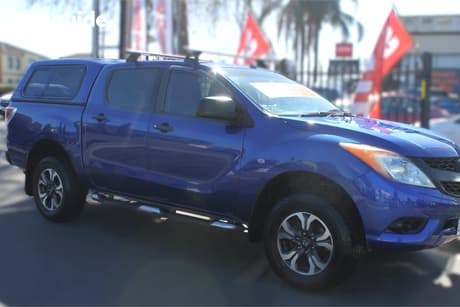 Blue 2014 Mazda BT-50 Dual Cab Utility Xt (4X2)