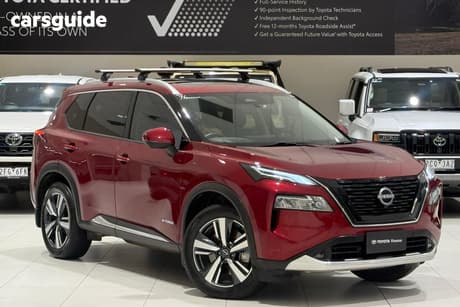 Red 2023 Nissan X-Trail Wagon Ti (4Wd) E-Power (Hybrid)