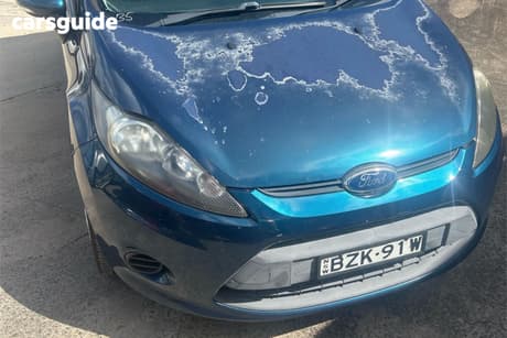 Blue 2011 Ford Fiesta Hatchback Cl