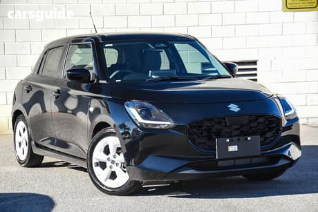 Black 2026 Suzuki Swift Hatchback Hybrid Plus