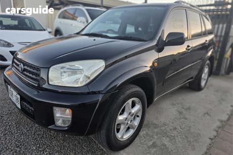 Black 2003 Toyota RAV4 Wagon Cruiser (4X4)