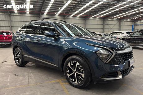 Blue 2022 Kia Sportage Wagon Sx (Awd)