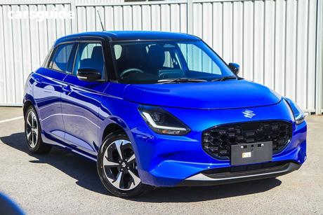 Blue 2026 Suzuki Swift Hatchback Hybrid Glx
