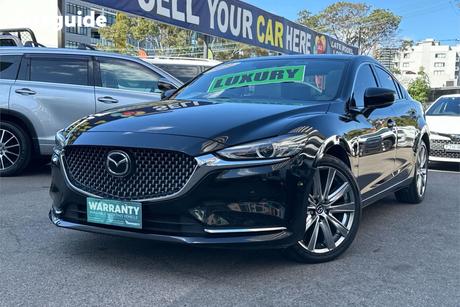 Black 2021 Mazda 6 Sedan Atenza