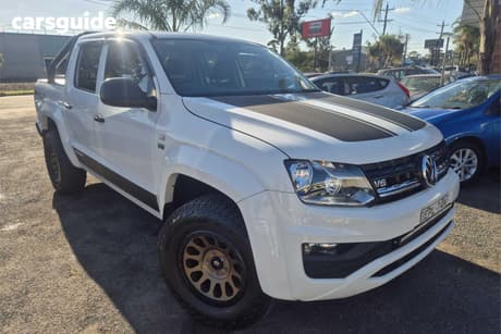 White 2021 Volkswagen Amarok Dual Cab Utility Tdi500 V6 Core 4Motion