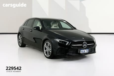 Black 2019 Mercedes-Benz A250 Hatchback 4Matic