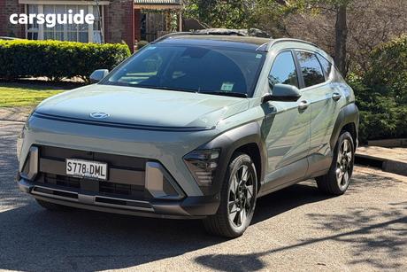 Green 2026 Hyundai Kona Wagon Hybrid Premium
