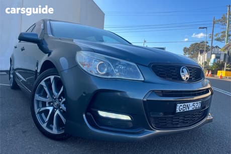 Grey 2017 Holden Commodore Sportswagon Sv6