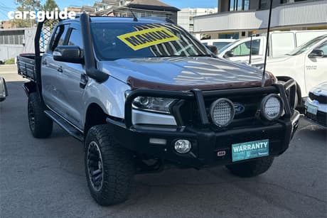 Silver 2017 Ford Ranger Dual Cab Pick-up Wildtrak 3.2 (4X4)