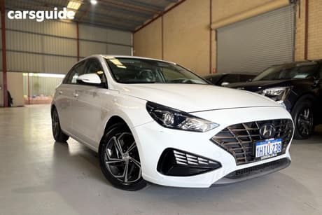 White 2021 Hyundai I30 Hatchback